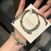 Nuevo Pulsera Tejida de Cerámica con Cuentas Mariposa de Ensueño Yunyao Estilo Chino Pulsera Tejida Vintage Tendencia Nacional Estilo Étnico Accesorio de Mano Popular