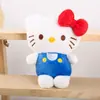 Celebridad de Internet Hellokitty Colgante Pequeño Muñeco de Peluche Lindo Overol Bolsa de Hello Kitty Llavero Muñeco