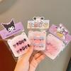Novos desenhos animados para crianças usando peças de unhas para meninas adesivos de unhas 2024 novos adesivos de unhas para meninas brinquedos de presente