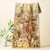 Toalha de Cânhamo Multicamadas Gaze Tipo Jacquard Uma Toalha Pode Ser Pedida com Logo Toalha de Presente Toalha para Casa