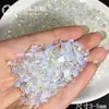 Piedra Triturada de Cristal Natural 2-4mm Pintura de Pasta Hecha a Mano DIY Arena de Colores Decoración de Pintura de Arena Florero Guijarros Pequeños de Colores