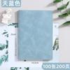 Caderno A6 Simples de Cópia Suave A5 Couro com Toque de Pele com Logotipo Impresso Caderno de Couro para Escritório de Negócios B5 Produção