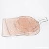 Red para barbacoa red para barbacoa de acero inoxidable tejida a mano soldadura de cobre cobre red para barbacoa rejilla para barbacoa de acero blanco soldadura nuevo producto red para barbacoa