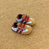 Zapatos Pequeños de Cuero para Bebé Otoño Guardería Estilo Versátil Retro Zapatos Individuales Estampado de Leopardo Moda para Niñas Lunares Casual Zapatos para Niños Pequeños
