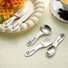 Acero Inoxidable 304 Cuchara de Postre Panda Tenedor de Postre Suplemento Alimenticio para Bebés Cuchara para Comer Solo Linda y Creativa