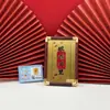 Nuevo adorno Feng Shui de oro puro 999 "Águila Alada": "Viajando Miles de Millas, la Fortuna Va y Viene" - una decoración para el hogar, regalo de negocios y recuerdo