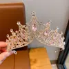 Acessórios para cabelo de coroa de alta qualidade para crianças, pequena princesa, aniversário, joia, coroa, grampo de cabelo, faixa de cabeça para meninas, decoração, acessórios de cabelo de diamante