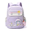 Nova Mochila Escolar Infantil Desenho Animado Fofo Mochila de Desenho Animado Grande Capacidade Mochila de Jardim de Infância Aluno do Ensino Fundamental Mochila de Nylon