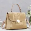 Bolso simple y elegante para mujer, nuevo bolso de moda 2026 versátil de hombro y cruzado, bolso de moda para mujer