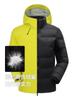 Chaqueta Ligera de Alta Calidad para Exteriores para Hombres y Mujeres, Cortavientos, Impermeable, Transpirable, Rellena de Plumas, Chaqueta Cálida para Montañismo