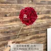 Flor Artificial de Boda Hortensia Piruleta Hortensia Flor Artificial Salón de Bodas t Arreglo Floral de Escenario Ramo de Graduación Decoración DIY