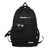 Mochila Escolar Feminina Ins Grande Capacidade Bolsa Casual Aluno do Ensino Médio Aluno Universitário Mochila Versátil 2023 Nova Bolsa para Aulas de Reforço
