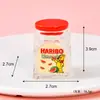 Novos acessórios de resina DIY, potes de armazenamento miniatura realistas, com tampas que abrem, disponíveis em 4 cores para decoração de cenas e figuras de resina