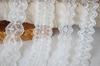Renda Simples com Borda Poliéster Bordado Renda DIY Roupas Saia Costura Vestido de Casamento Material Decoração Acessórios