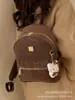 Mochila de Luxo para Mulheres 2025 Nova Nicho Celebridade da Internet Bolsa Escolar Feminina Estudante Universitário Roupa de Trabalho Viagem Mochila com Estampa de Leopardo
