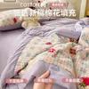 Colcha de Verão Dupla Camada de Gaze Classe A para Mães e Bebês 1,5 Colcha de Verão Novo Modelo de Verão Colcha de Ar Condicionado Infantil Colcha de Algodão de Xinjiang para Uma Pessoa
