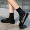 Zapatos Planos para Mujer 2026 Verano y Otoño Nuevo Estilo Coreano Versátiles Slip-On Uso Bidireccional Mocasines Boca Baja Suela Suave Piel Suave
