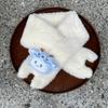 2026 Bufanda Familiar Kidsren Invierno Estilo Coreano Cortavientos y Cálida Bufanda de Cuello de Felpa para Niños, Niñas, Niños Pequeños y Bebés Venta al por Mayor