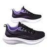Zapatillas deportivas de marca para mujer para verano, con suelas blandas, absorción de impactos, superficie de malla, ligeras, antideslizantes, transpirables, casuales, versátiles, adecuadas para estudiantes y para correr
