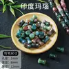 Accesorios de joyería DIY de estilo chino con cuentas de jade natural y bambú para pulseras, collares, pasadores de pelo y pendientes
