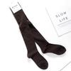 Calcetines estilo JK Corea del Sur calcetines negros para pantorrilla medias calcetines de algodón puerta este lunares pequeños grandes estilo universitario little red book