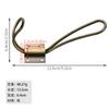 Gancho para ropa de hierro antiguo Jingmao -626, gancho para ropa, gabinete, bronce negro, gancho doble Jingmao