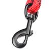 Cuerda de tracción reflectante de doble asa, cuerda redonda de nailon, productos para mascotas de Amazon, cuerda multifuncional con asa de espuma para pasear perros.