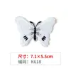 Tecido Bordado Colorido Borboleta Aplique para Colar Jaqueta Jeans Reparo de Buraco Aplique Artesanal DIY Acessórios de Vestuário Aplique Decorativo