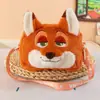 Bolsa de Peluche Estilo Nuevo Mochila de Muñeca Mochila de Juguete Mochila de Muñeca Zorro Conejo Bolsa de Dibujos Animados Linda