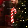 Decoração de Natal Transfronteiriça Boneco de Neve Velhinho Pingente Árvore de Natal de Ferro Pingente de Decoração de Feriado Layout de Cena Atacado