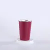En Stock Vaso de Cerveza de Acero Inoxidable 304 Portátil Vaso para Beber Directamente Vaso para Enjuague Bucal Monocapa Mini Práctico para Acampar al Aire Libre