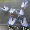 Primavera e Verão Borboleta Grande Tridimensional de Arte em Papel Flor de Arte em Papel Feita à Mão Cenário de Casamento Janela de Exibição Beleza Chen Atividade Fotografia Decoração
