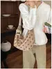 Bolsa tote de bolinhas, estilo feminino, nova coleção outono 2026, bolsa de ombro para o dia a dia Melard, bolsa tote grande para o dia a dia