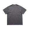 Vestido de verano del sur 2025 verano nuevo peso pesado 270g doble hilo tres agujas manga corta retro neutro cuello redondo camiseta hombre