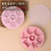 4 Moldes de Silicone Desenho Animado Consecutivos, Melody Cachorro Canela, Panda, Ovo Salgado, Superman, Bolo de Tigela, Sabonete Artesanal, Modelo de Gesso