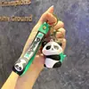 Llavero Colgante de Panda de Dibujos Animados Anillo de Llave de Panda Llavero Pequeño Regalo Fabricante Mayorista Colgante para Coche y Bolsa