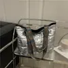 Bolsas de Moda Verão 2025 Bolsas Femininas Bolsas Transversais Estilo Coreano Bolsas de Algodão Bolsas de Ombro Bolsas de Mão Bolsas Grandes de Xadrez