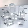 Suporte de Exibição de Bola de Cristal de Vidro Acrílico Transparente para Joias Suporte de Exibição de Ornamentos Esféricos Pérolas Minerais