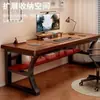 Mesa de computador, mesa de escritório, mesa para home office, mesa retangular para quarto, estação de trabalho, mesa dupla para jogos, mesa de computador espessa