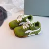Zapatillas infantiles de bloques de color estilo coreano, nuevo modelo otoño 2026, zapatillas deportivas ligeras para niños, zapatillas casuales para niñas