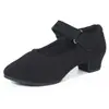 Zapatos profesionales de danza latina para adultos para mujer, zapatos de salón de suela blanda, zapatos de entrenamiento para profesoras de tacón medio, zapatos para baile cuadrado