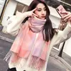 Bufanda de cuadros para hombre y mujer, chal para parejas, versión coreana de otoño e invierno, venta al por mayor de fábrica, cachemir sintético, suave, ceroso, cómodo, colores completos