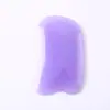 Bastão de Massagem Facial e de Pescoço Quadrado de Resina para Cuidado Meridian de Corpo Inteiro, Especializado para Saúde e Beleza, Escova Meridian Gua Sha