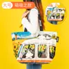 Bolsas de Mano Tejidas Personalizadas Transfronterizas en Stock, Bolsas de Compras Tejidas Regalo Creativo, Bolsas Tejidas Impermeables Laminadas de Gran Capacidad