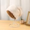Gorro de Punto de Pelo Largo de Conejo para Mujer, Sombrero Cálido para Exteriores de Otoño e Invierno, En Stock de Fábrica, Nuevo Producto Transfronterizo, Personalizable