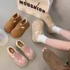 Sapatos plataforma populares de sola grossa para mulheres, novo estilo outono 2026 para pessoas baixinhas, sapatos casuais estilo alemão, tênis femininos confortáveis e versáteis
