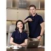 Roupa de Trabalho Empresarial Roupa de Trabalho de Verão Cultura Empresarial Publicidade Camisa POLO Manga Curta Estampa de Logotipo Secagem Rápida Masculina e Feminina