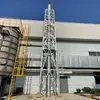 Torre de Chimenea de Acero al Carbono para Caldera de 30m Estructura de Acero Chimenea de Hierro Tratamiento de Gases de Desecho Industriales Protección de Chimenea Bastidor de Hierro