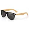 Gafas de sol clásicas europeas y americanas con patillas de bambú, hechas a mano, con patillas de bambú real, regalos promocionales, gafas de sol de protección ambiental de la UE