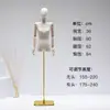 Tienda de ropa accesorios para maniquíes de hombro plano maniquí femenino de medio cuerpo ventana maniquí de cuerpo entero hombro en ángulo recto base engrosada soporte de exhibición